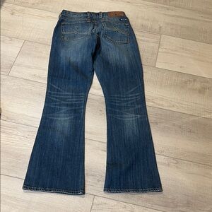Lucky Brand Medium Blue Wide Leg Jeans